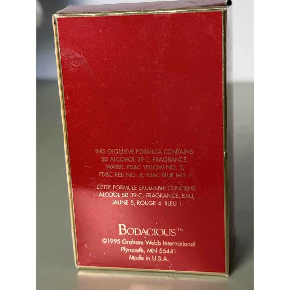 Vintage Bodacious Graham Webb EDP Perfume 1.7 oz 50ml Box Rare 1995 - Picture 8 of 12